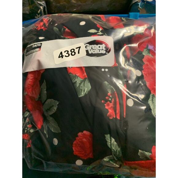 Hot Topic Rockabilly Polka Dot Rose Swing Dress small - Picture 13 of 16